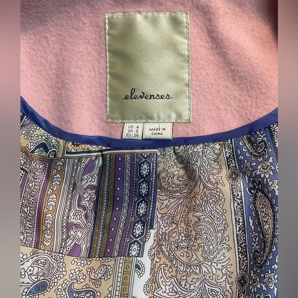 ANTHROPOLOGIE Elevenses WOOL Peplum PEACOAT Jacket - Picture 7 of 16